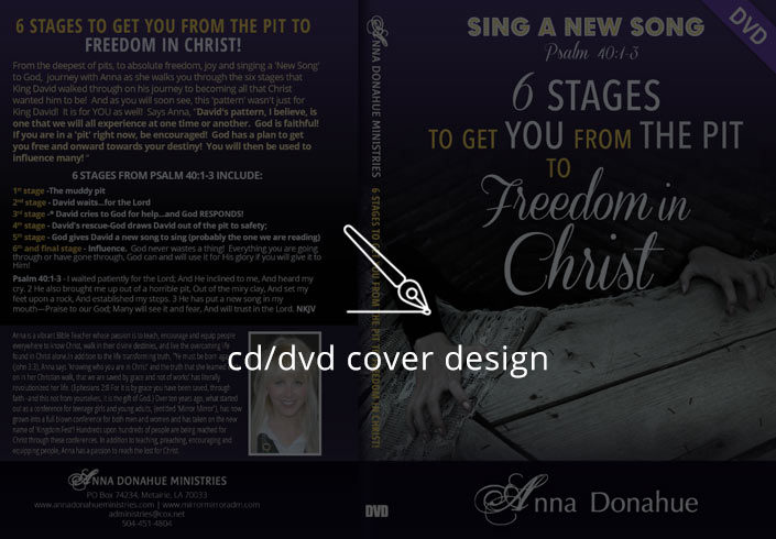 Anna Donahue Ministries DVD Design | Louisiana | MDG
