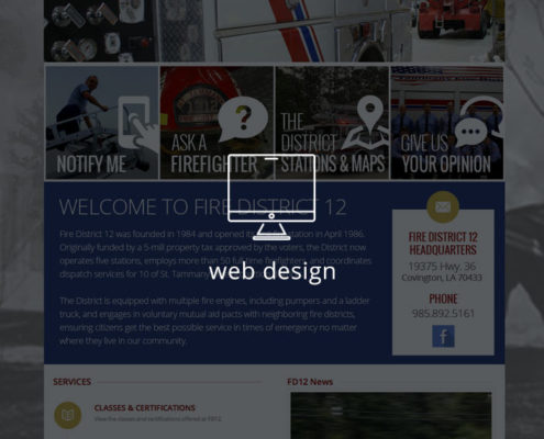 FD12 Web Design | Covington, Louisiana | MDG