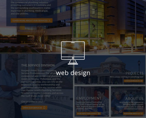 Levett Mechanical Website Design | Magnolia Development Group